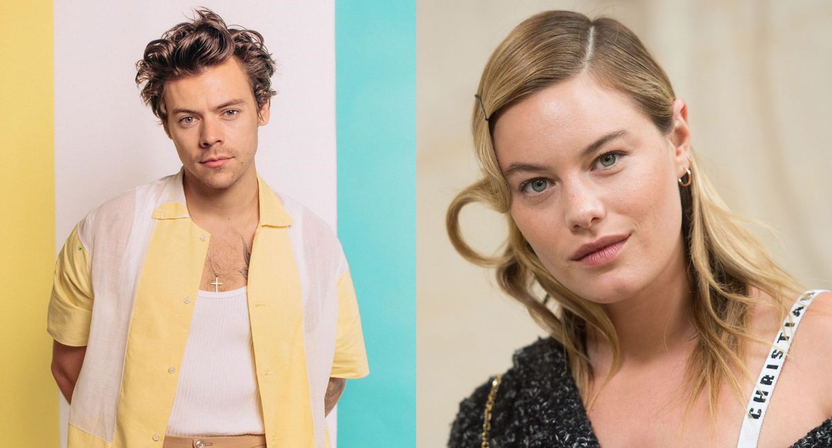 Harry Styles and Camille Rowe