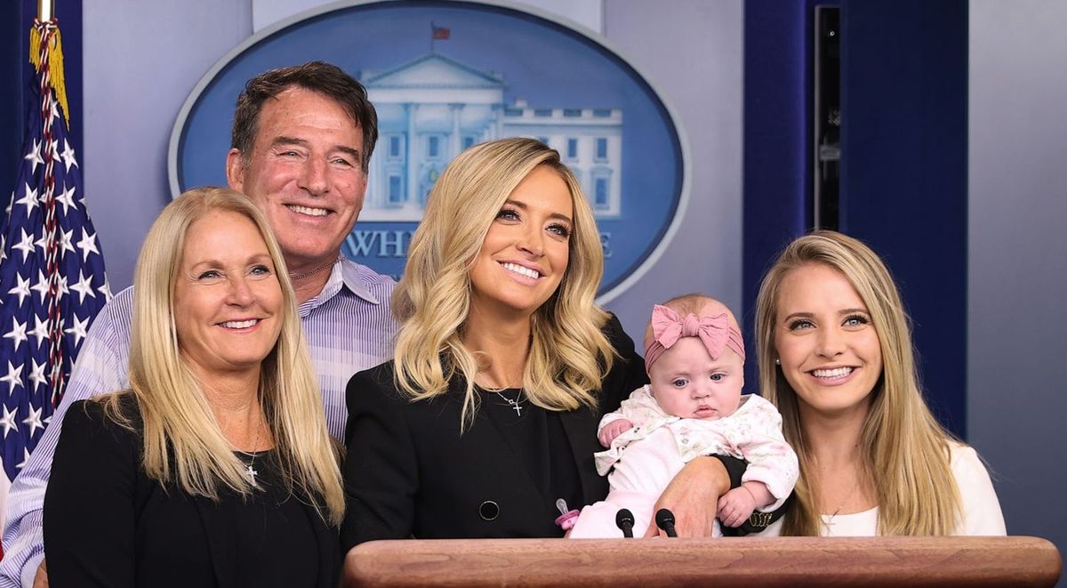 Kayleigh McEnany's daughter, sister, father and mother