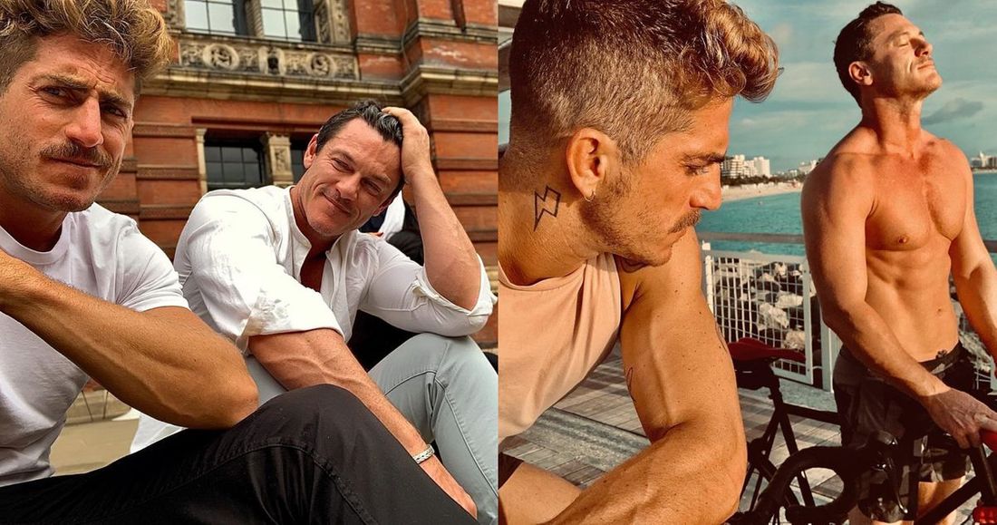 Luke Evans and Rafa Olarra