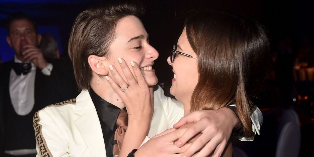 Millie and Noah Schnapp