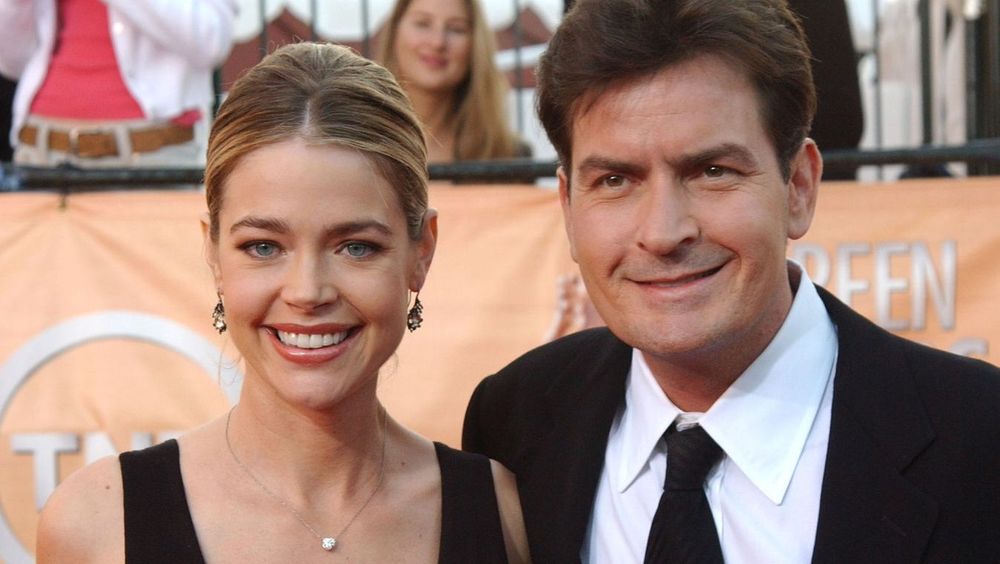 Denise Richards and Charlie Sheen