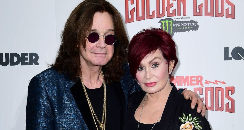 Ozzy Osbourne and Sharon Osbourne 