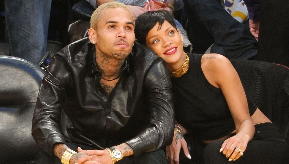 Chris Brown and Rihanna