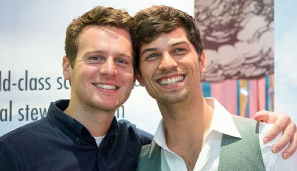 Jonathan Groff And Corey Baker