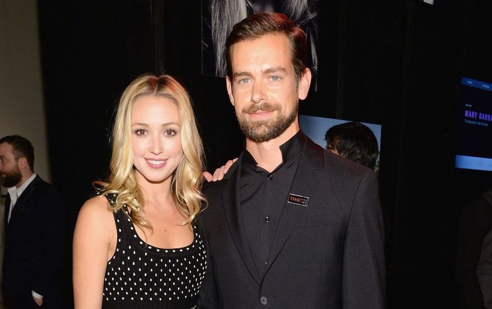 Kate Greer and Jack Dorsey