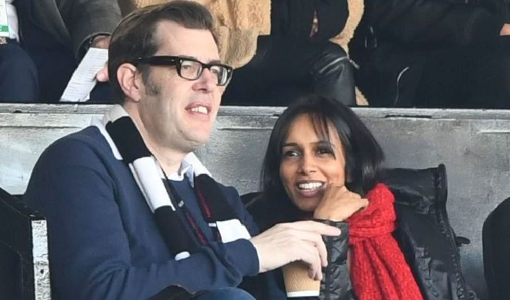 Richard Osman and Sumudu Jayatilaka