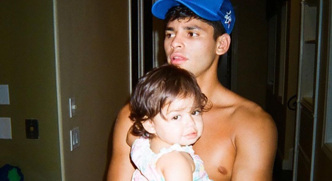 Ryan Garcia and his Daughter