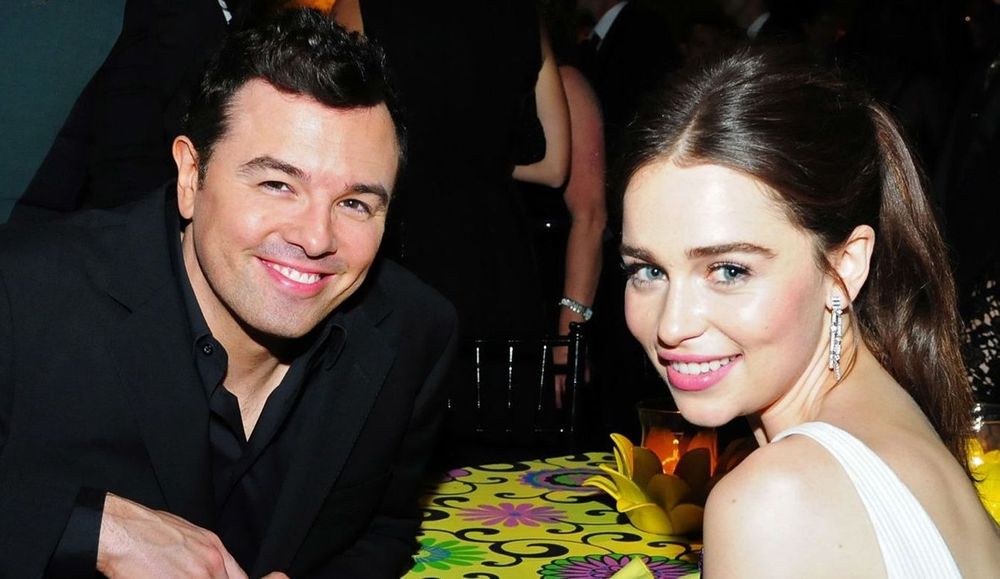 Seth MacFarlane And Emilia Clarke