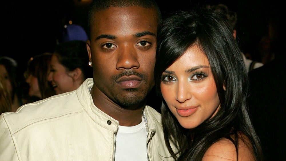 Ray J and Kim Kardashian