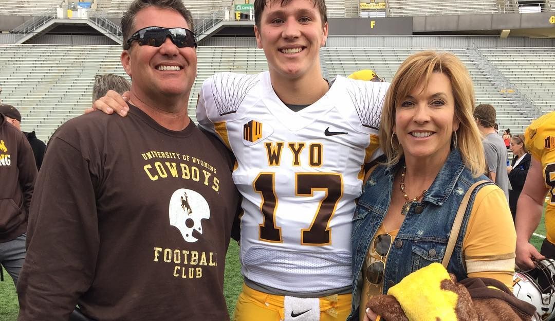 Josh Allen's father and mother