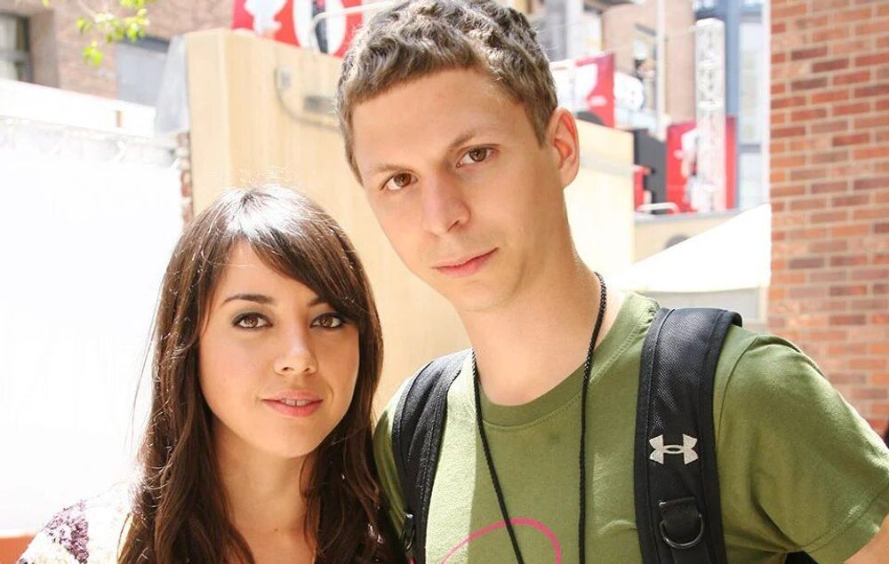 Michael cera and Audrey Plaza