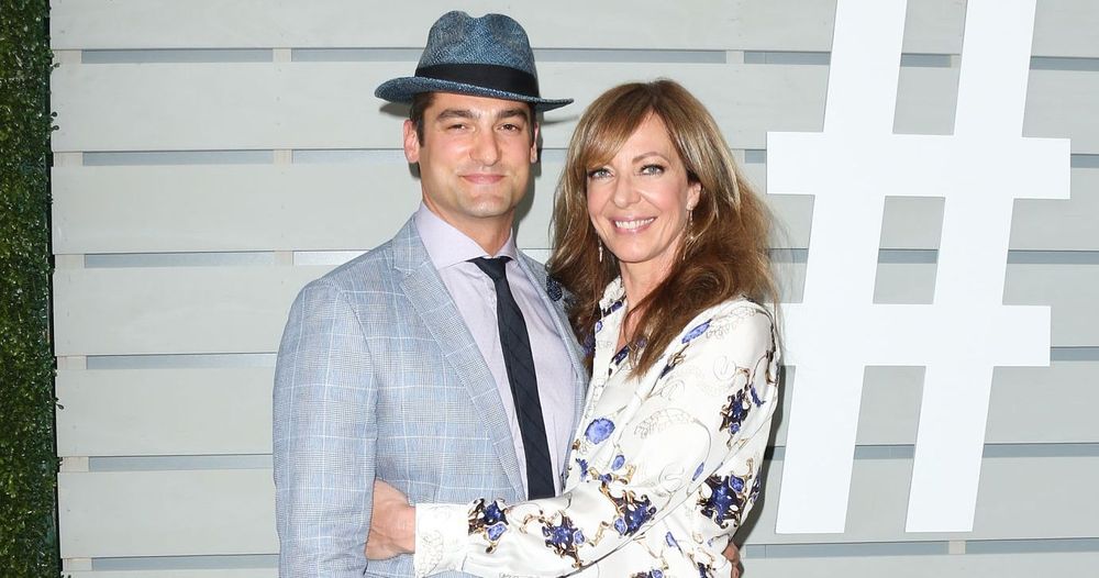 Philip Joncas And Allison Janney