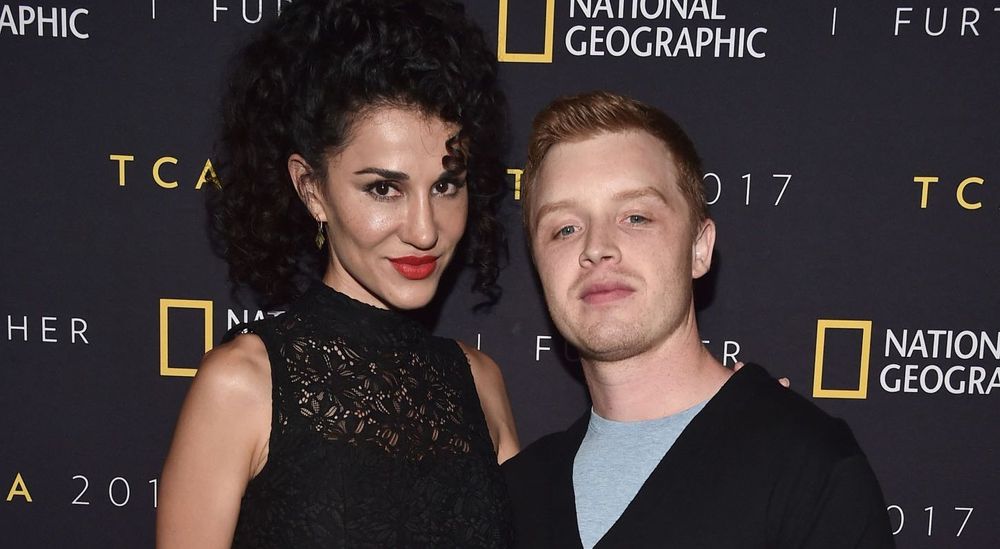 Noel Fisher and Layla Alizada