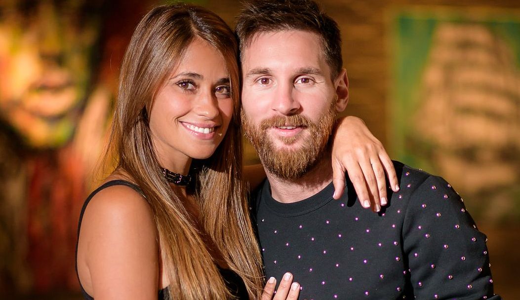 Antonella and Messi