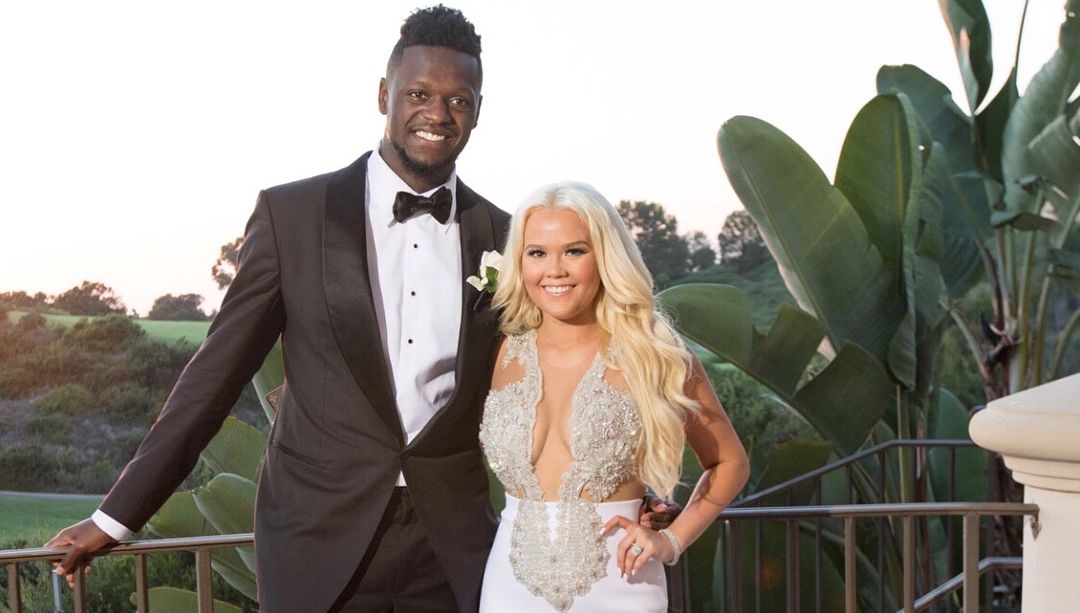 Julius Randle and Kendra Shaw wedding