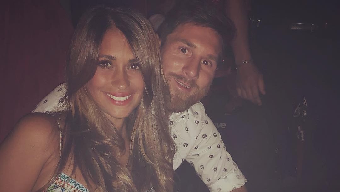 Roccuzzo and Messi