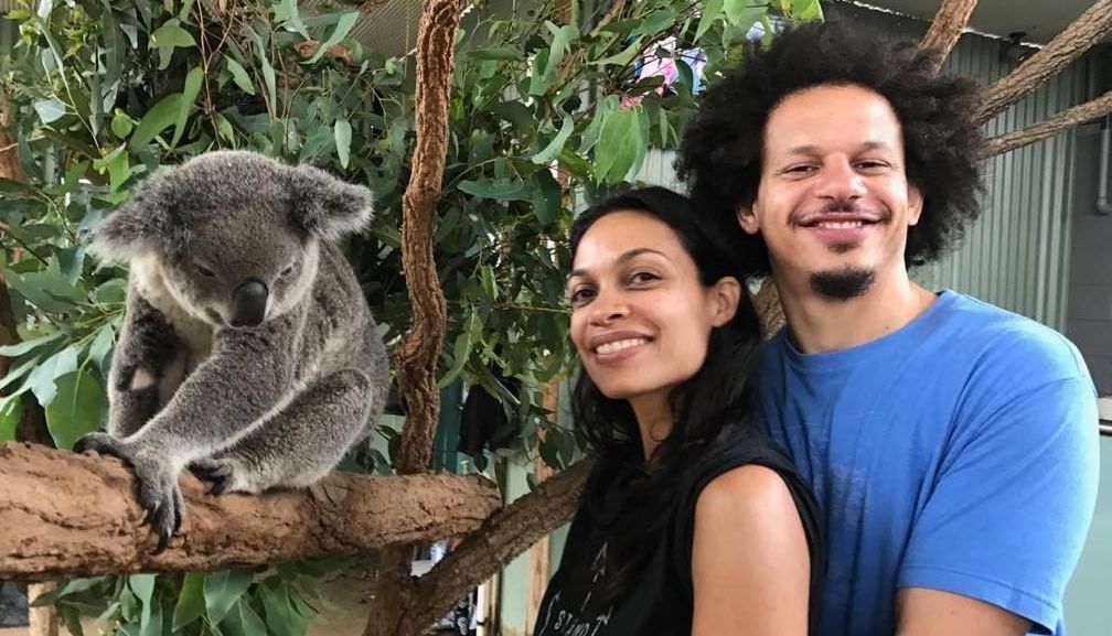 Rosario Dawson And Eric Andre