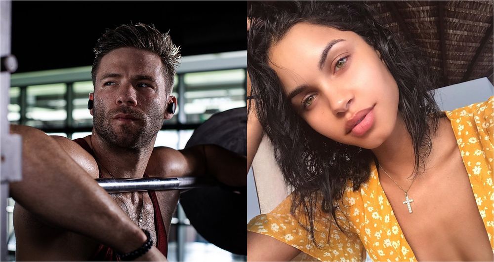 Julian Edelman and Daiane Sodre