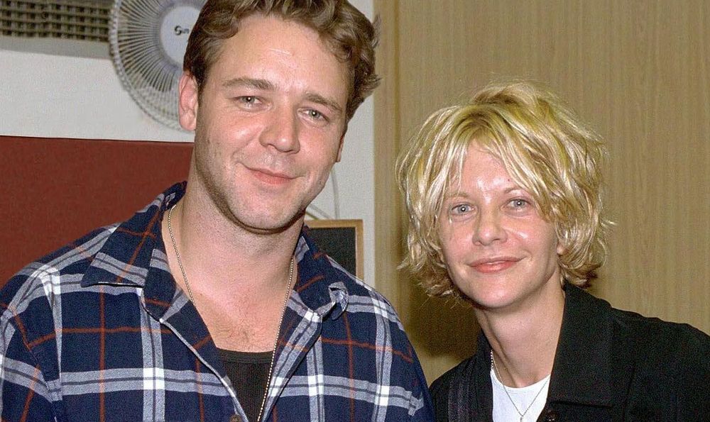 Russell Crowe and Meg Ryan