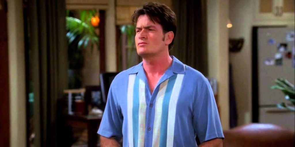 Charlie Sheen in Two and Half Men
