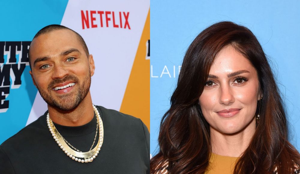 Jesse Williams and Minka Kelly 