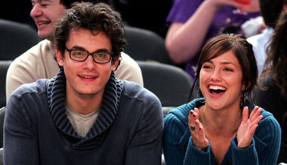 John Mayer and Minka Kelly