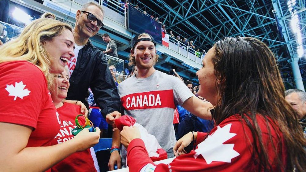 Penny Oleksiak And her Family