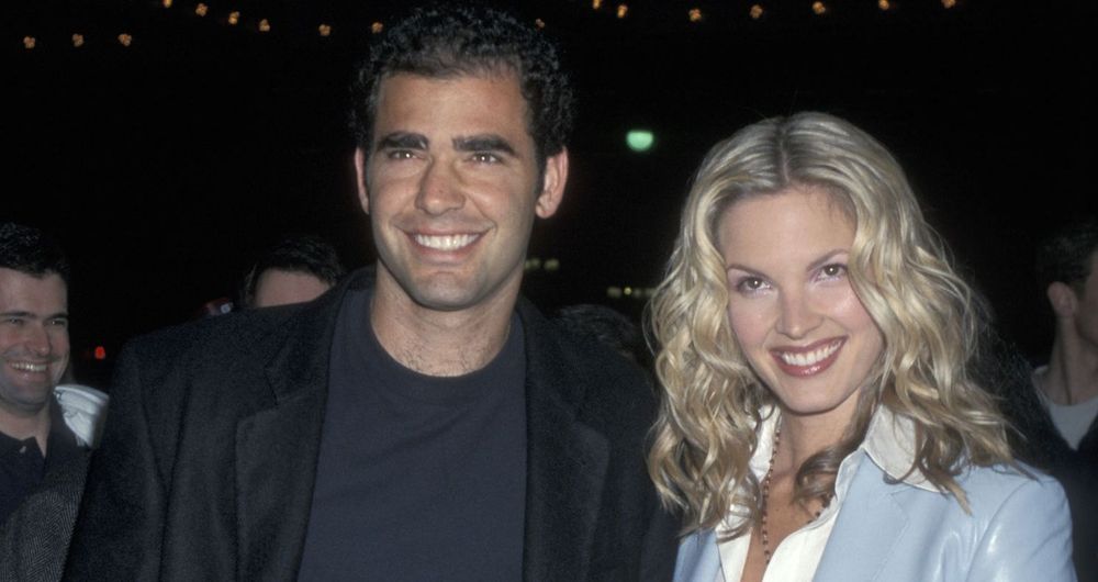 Pete Sampras and Bridgette Wilson