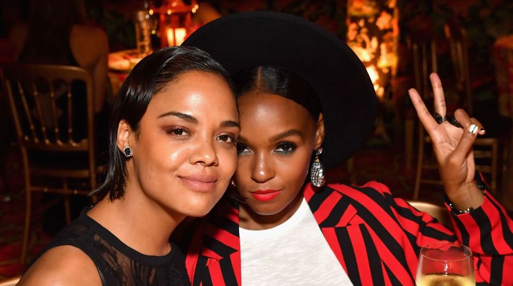 Tessa Thompson and Janelle Monae