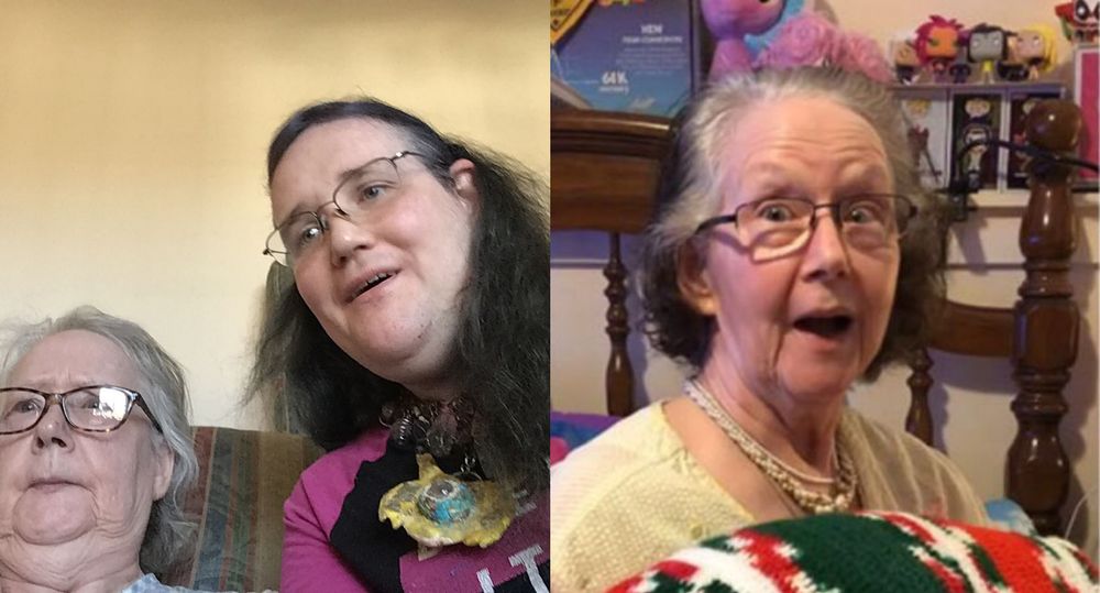 Chris Chan and her mother