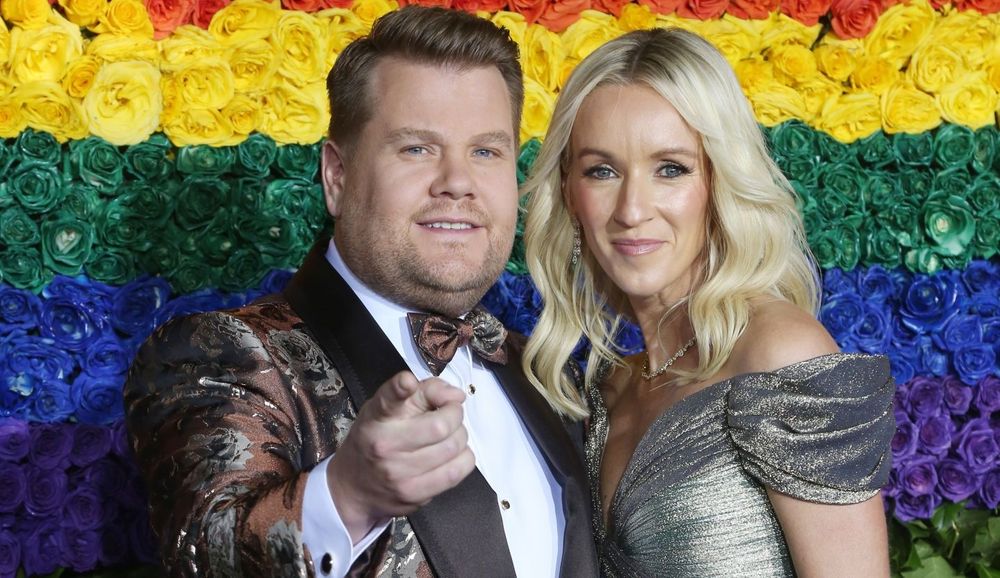 James Corden And Julia Carey