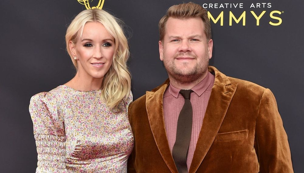 James Corden And Julia Carey