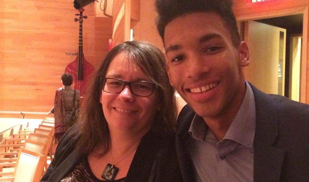 Felix Auger-Aliassime And His Mother