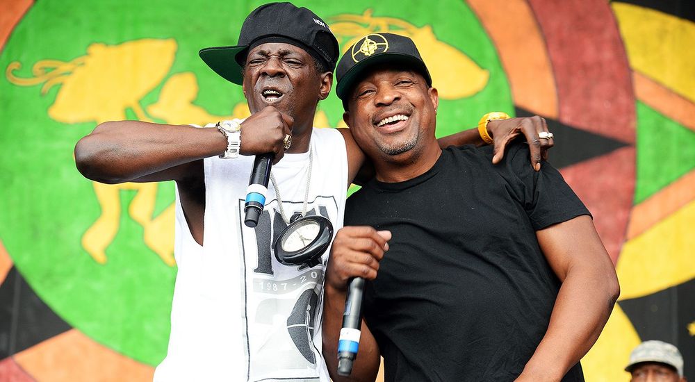 Flavor Flav and Chuck D