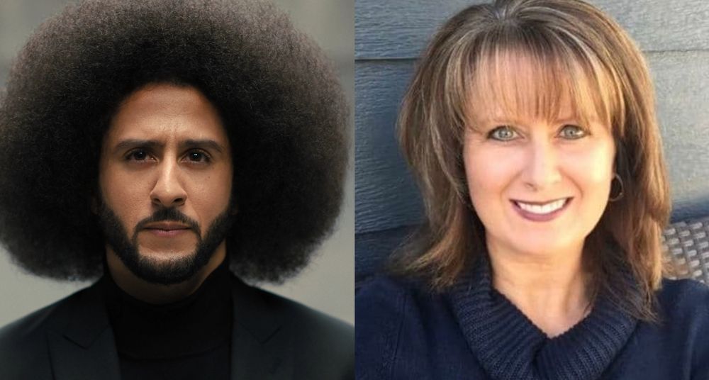 Colin Kaepernick en Heidi Russo