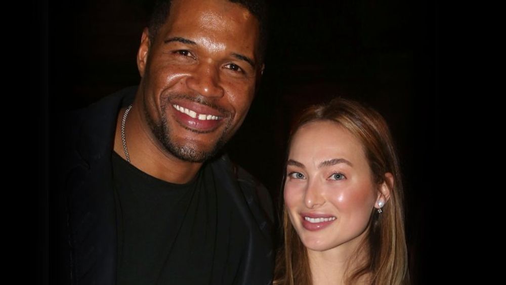 Kayla Quick and Michael Strahan