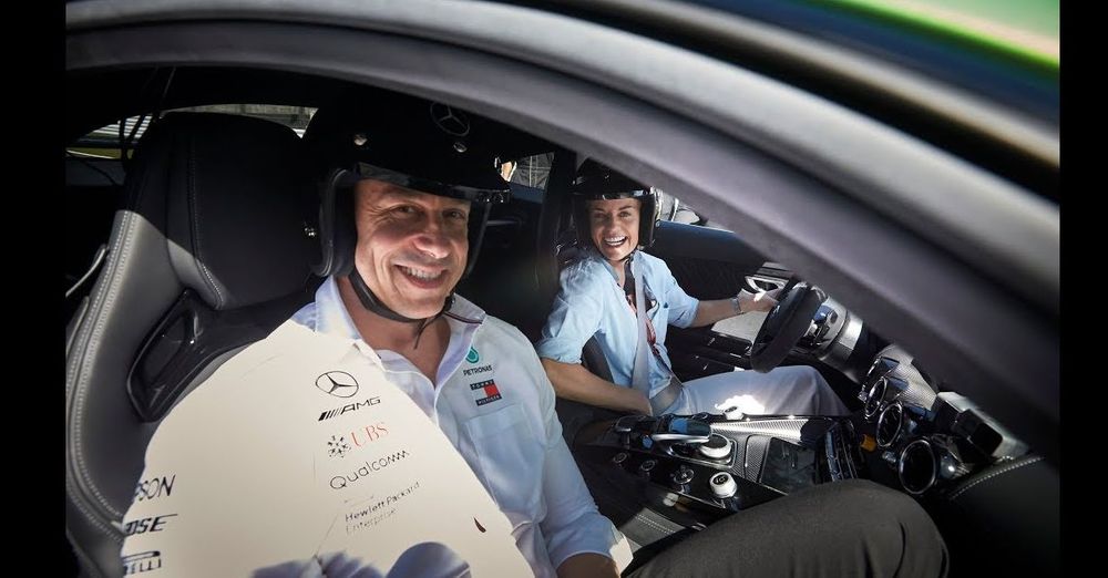 Toto Wolff and Susie wolff 