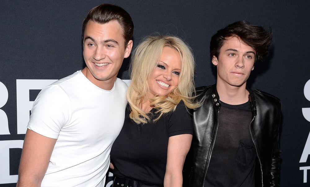 Pamela Anderson and Tommy Lee children