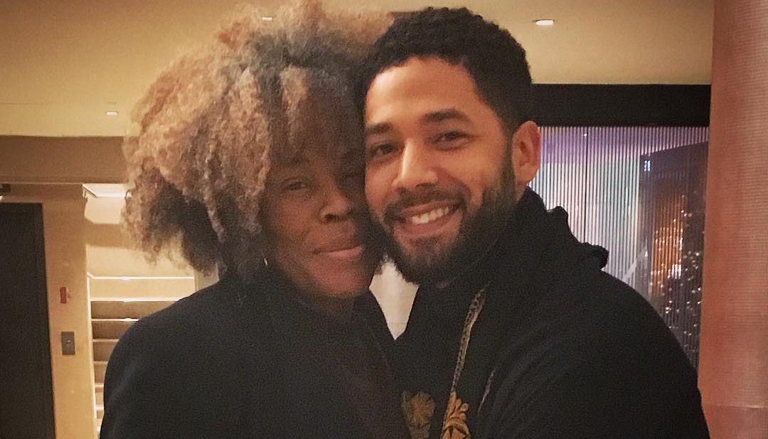 Jussie Smollett and his mother