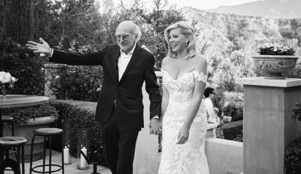 Larry David and Ashley Underwood wedding