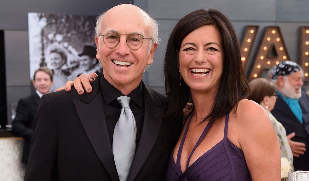Laurie David and Larry David