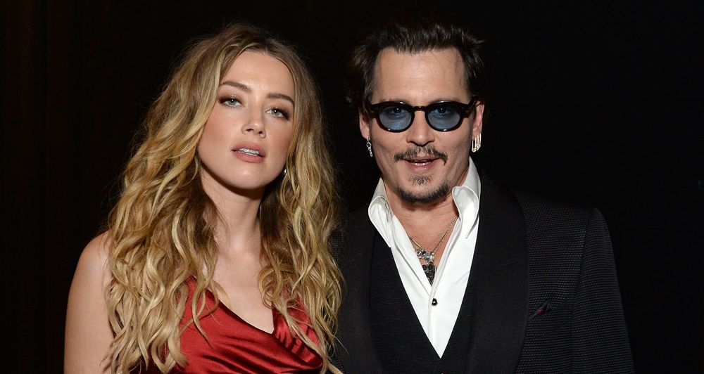 Amber Heard and Johnny Depp