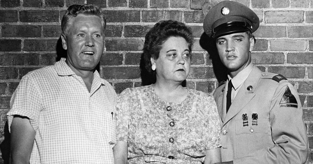 Elvis Presley parents