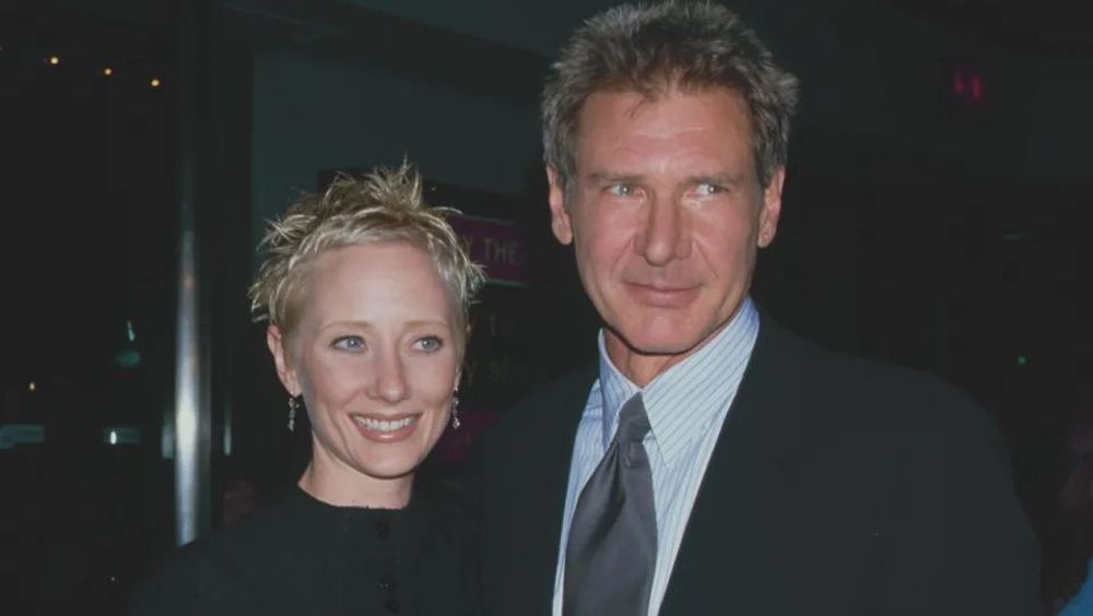 Anne Heche and Harrison Ford