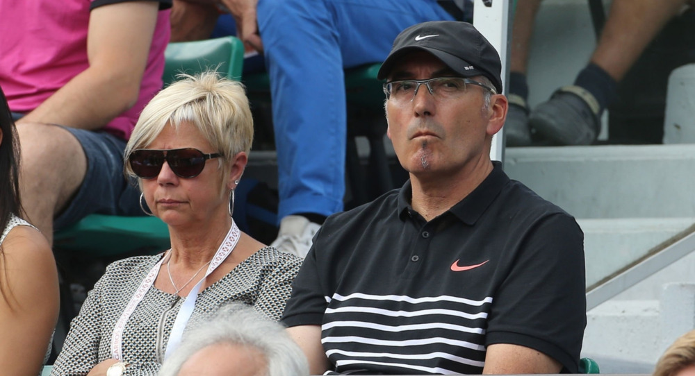 Caroline Garcia's parents