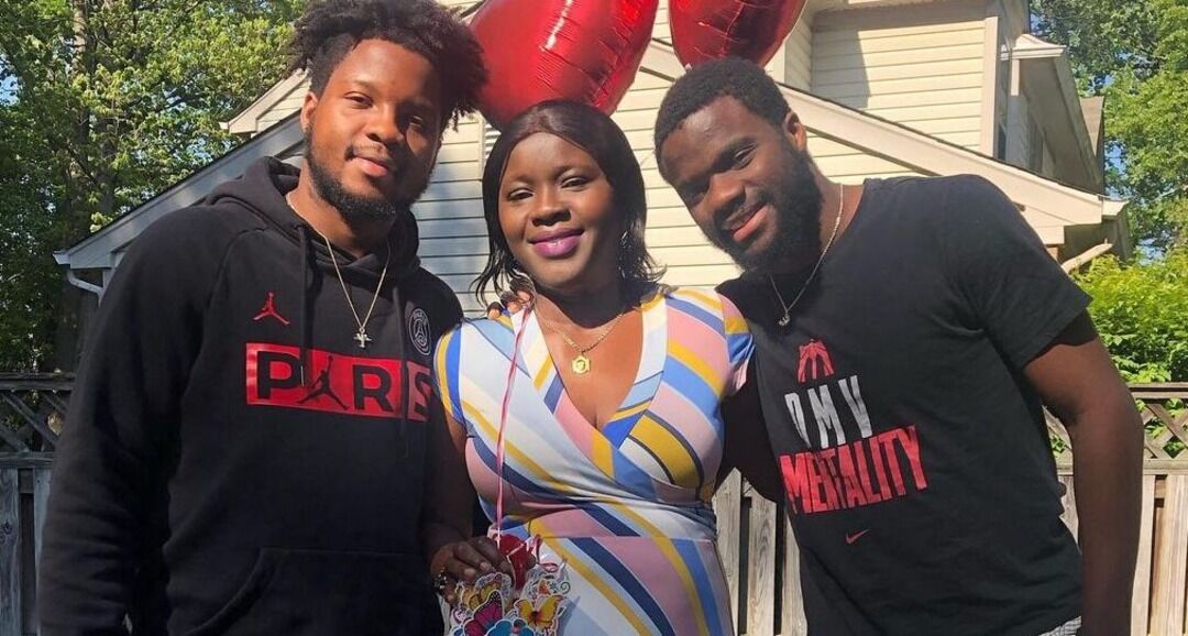 Frances Tiafoe mother and twin brother