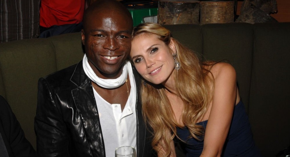 Seal musician and Heidi Klum