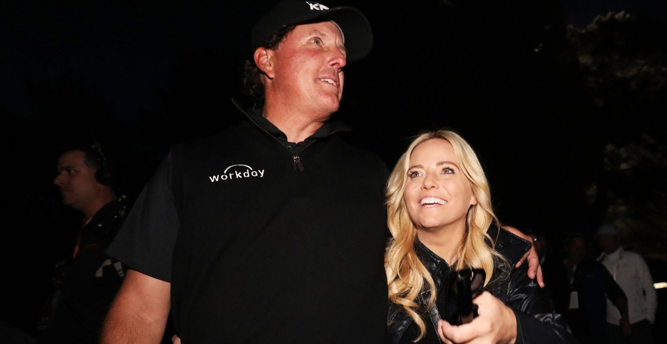 Phil Mickelson and Amy Mickelson