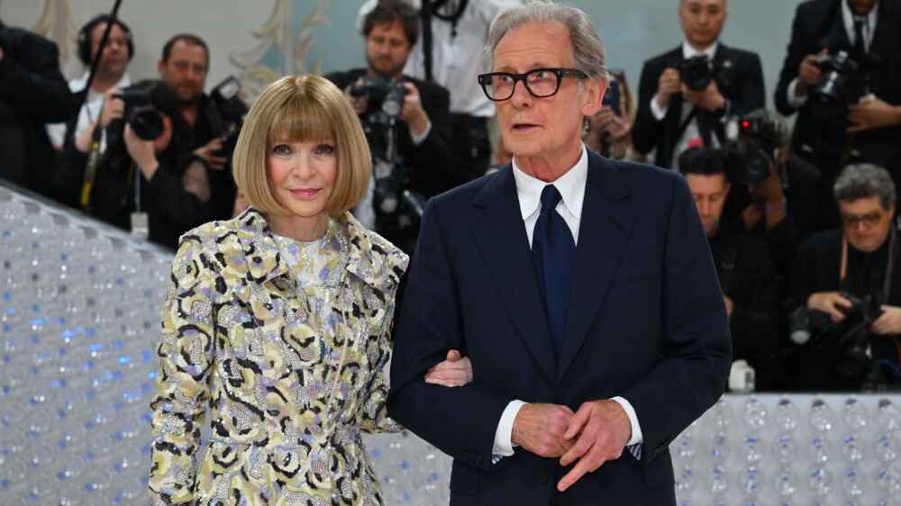 Anna Wintour and Bill Nighy